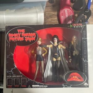Rocky Horror Picture Show 25th Anniversary Figurines.